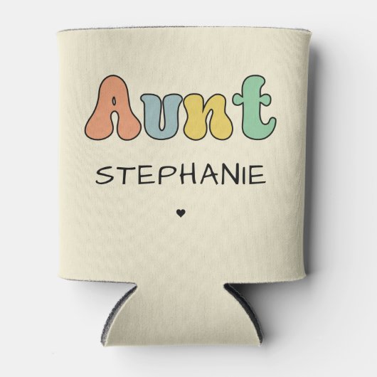 Cadeau met aangepaste tankwagen | Aangepaste tante Blikjeskoeler (Voorkant)