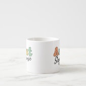 Cadeau met aangepaste tankwagen | Aangepaste tante Espresso Kop (Voorkant)