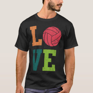 Cadeau met citaat over volleybal liefde t-shirt