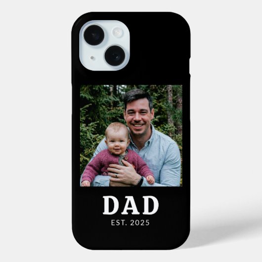 Cadeau met foto van vader Case-Mate iPhone case (Achterkant)