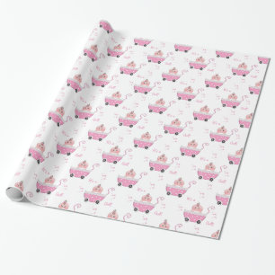 Cadeau Mignon c'est un papier d'emballage de baby shower