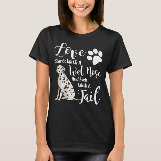 Cadeau mignon d'amoureux des chiens de T-shirt (Devant)