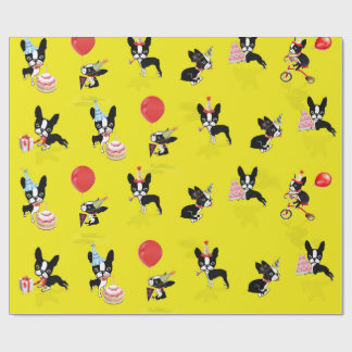 Cadeau Mirabelle, papier d'emballage d'anniversaire de