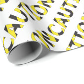 Cadeau Mise en garde Papier d'enrobage demi-brique (Coin rond)