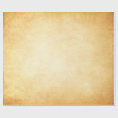 Cadeau Modèle âgé par cru de papier parcheminé (Plat)