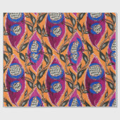 Cadeau Modèle floral oriental Samarkande Papier d'envelop (Plat)