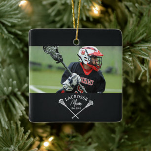 Cadeau Moeder Oprichtingsjaar Foto Keramisch Ornament