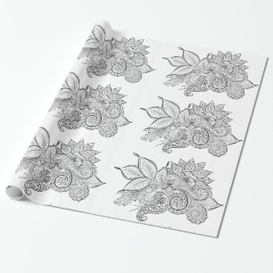 Cadeau moments de calme enveloppant du papier