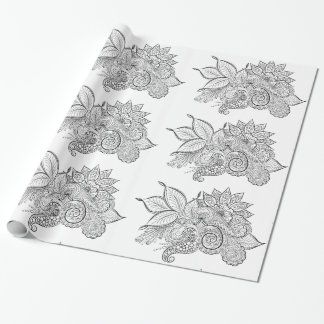 Cadeau moments de calme enveloppant du papier