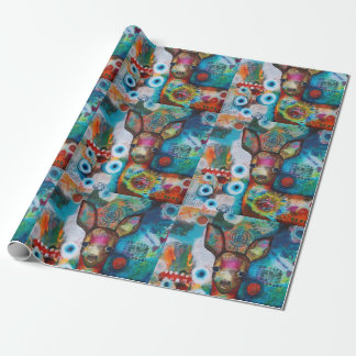 Cadeau Mon papier d'emballage de cerfs communs (mat)