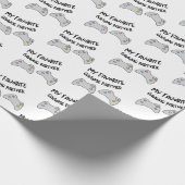 Cadeau Mon papier d'enveloppement de partenaire de jeu fa (Coin)