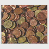 Cadeau monnaie papier d'emballage (Plat)