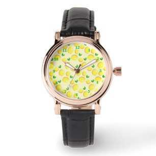 Cadeau Montre citrons Jaunes