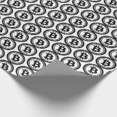 Cadeau Motif CryptoCurrency avec papier d'emballage bitco (Coin)