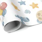 Cadeau Motif d'astronaute Capybara - Rouleau de papier d' (Coin rond)