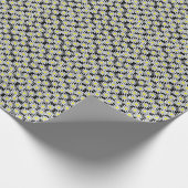 Cadeau Motif de marguerite blanche sur le papier (Coin)