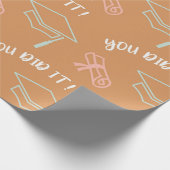 Cadeau Motif de papier d'emballage de capuchon (Coin)