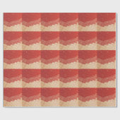 Cadeau Motif de texture papier d'onde dorée (Plat)