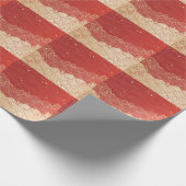Cadeau Motif de texture papier d'onde dorée (Coin)