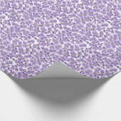 Cadeau Motif écervelé violet fait sur commande de papier (Coin)