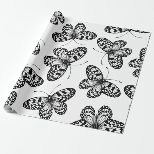 Cadeau Motif papillon en papier (Déroulé)