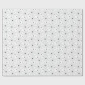 Cadeau Motif Web Spider sur papier à envelopper blanc (Plat)