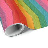 Cadeau Motifs Abstraits 65A & B Options Papier d'emballag (Coin rond)