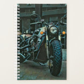 cadeau motocyclette rétro (Devant)