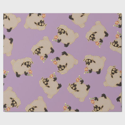 Cadeau Moutons idiots de Blackface sur le papier (Couture)