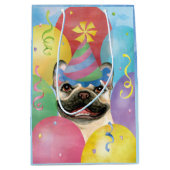 Cadeau Moyen Balloons d'anniversaire Français Buldog Medium Sac (Devant)