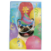 Cadeau Moyen Balloons d'anniversaire Français Buldog Medium Sac (Dos)