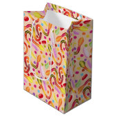 Cadeau Moyen Sac à bonbons (Devant Angle)