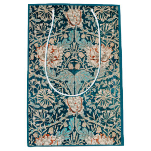 CADEAU MOYEN SAC CADEAU: WILLIAM MORRIS : HONEYSUCKLE