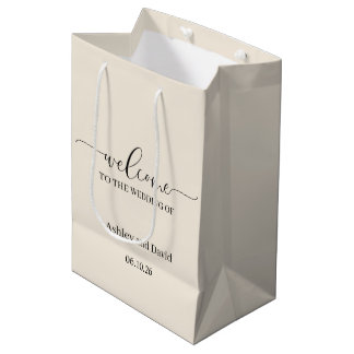 Cadeau Moyen Sac de bienvenue pour mariage