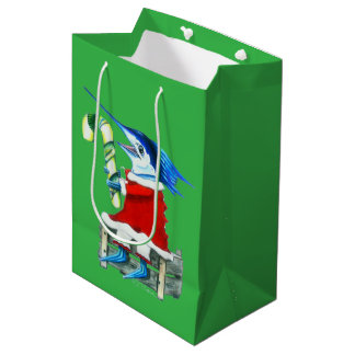 Cadeau Moyen Sac de cadeaux de Mme Sailfish Claus