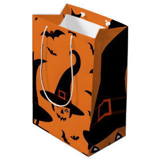 Cadeau Moyen Sac de cadeaux Halloween | Sac pour un tour ou une