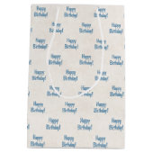 Cadeau Moyen Sac de golf d'anniversaire (Dos)