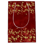 Cadeau Moyen Sac rustique bohème élégant (Devant)