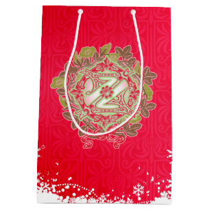 Cadeau Moyen Sac vintage Le Magicien d'Oz pour Noël - ROUGE