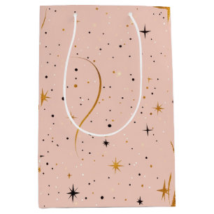 Cadeau Moyen Starry Delight - Sac en papier décoratif avec Star