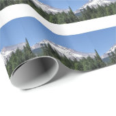 Cadeau Mt. Hood Ski Bowl Wrapping Papier (Coin rond)