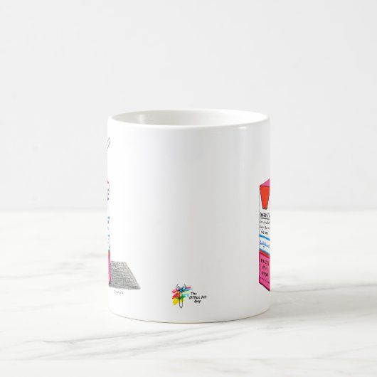 Cadeau Mug comptable pour Coworker comptable (Centre)