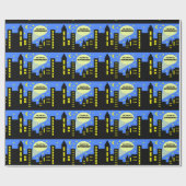 Cadeau Nappe du superhéros | du papier d'emballage | de (Plat)