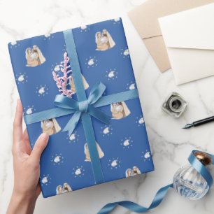 Cadeau Nativité Silencieuse Papier à envelopper de Noël E