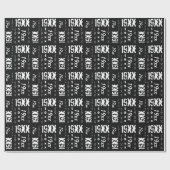 Cadeau Né dans n'importe quelle année Anniversaire papier (Plat)