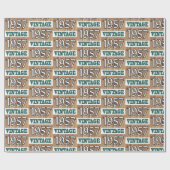 Cadeau Né en 1957 papier d'emballage (Plat)