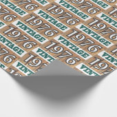 Cadeau Né en 1976 papier d'emballage (Coin)