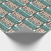 Cadeau Né en 1985 papier d'emballage (Coin)