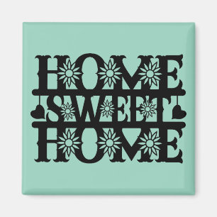 Cadeau Nieuwe Thuis - Thuis, Zoete Thuis Magneet