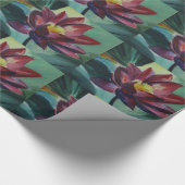 Cadeau N'Importe Quel Papier De Braconnage Floral Glossy, (Coin)